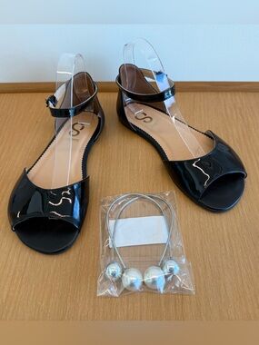 Shapen LILY barefoot sandals with Free Anklet accessory